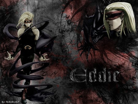 Eddie - eddie, guilty gear, evil, darkness, black, blind