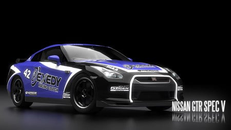 Nissan GTR Spec V - tunning, gtr, car, nissan