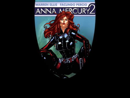 Anna Mercury - female, fantasy, mercury, comic