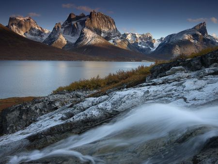 Magic scape - water, scape, nature, mountain