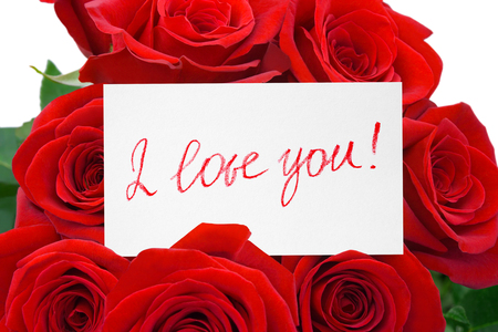 I love you! - red, flower, rose, cool, bouquets, beautiful, flowers, photo, i love you, elegant, holiday, roses, nice, photography, romantic