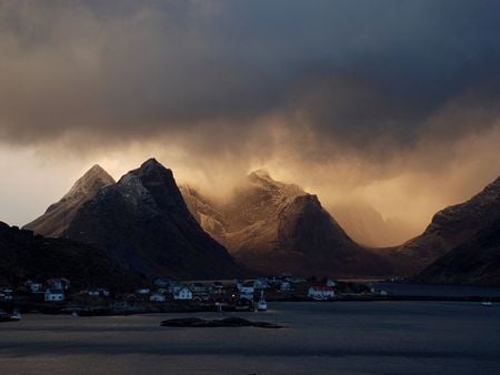 Cloud mountain Norway - cloud, nature, norway, mountain