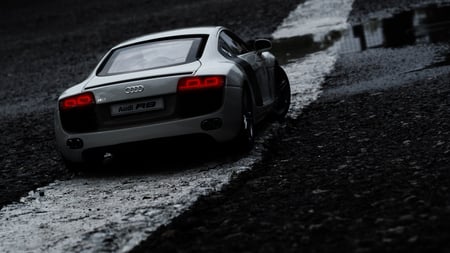 Audi R8 - supercars, photography, cars, power, entertainment, luxury, speed, cool, audi