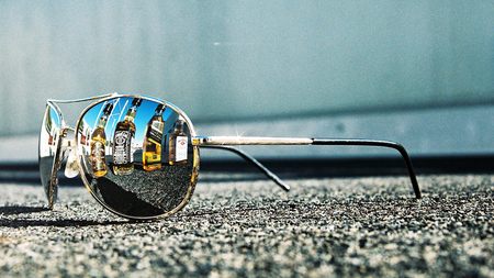 Reflection - abstract, people, 3d, photography, sunglasses