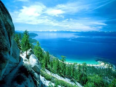 magnefico paisaje - nature, sky, beach, mountain