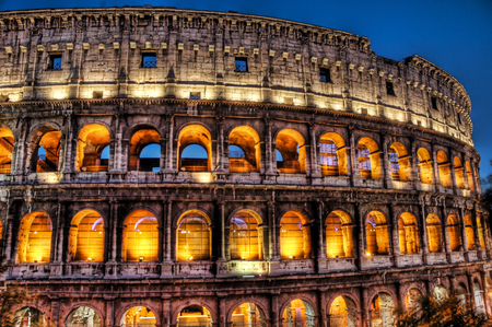 The Colosseum - beauty, roma, popular, arhitecture, ancient, history, old, places, italy, monuments