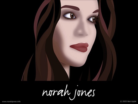 norah jones - singer, music, anime, beautiful