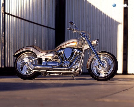 Cool-Yamaha-02 - bike, motorcycle, chrome, yamaha