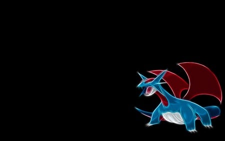 dragon black style - game, attack, anime, pokemon, colors, light, black, fight, shine