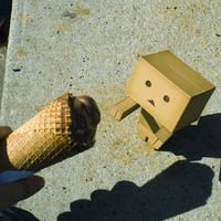 Danbo Wants His Ice-Cream