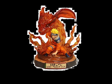 NINE TAILED FOX!! - statue, naruto, red, ninetailedfox, musthave