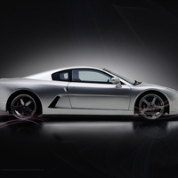 Cool silver car