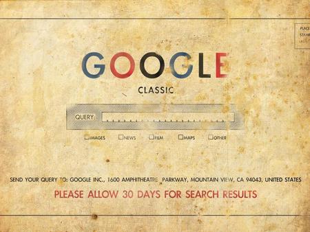 Classic GOOGLE - google, vintage, classic, old