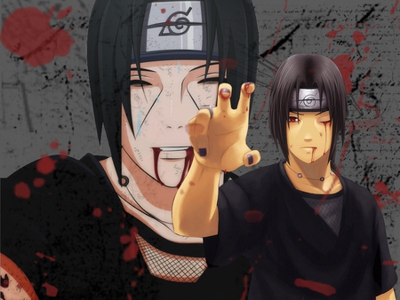 Itachi - itachi, smile, uchiha, goodbye