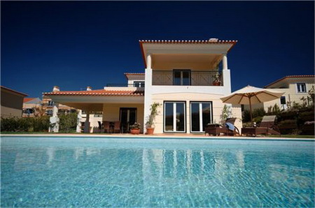 Fantastic swimmiing pool - turquoise, splendid house, swimming pool, water