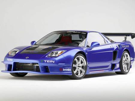 Acura NSX Sports Car - fast, awsome, cool, blue