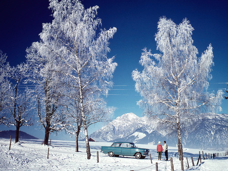 What happened? - sky, people, air, photography, winter, cars, cg, abstract, 3d, tree