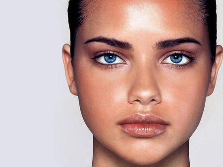 Adriana Lima - female, lima, blue, model, eyes, adriana, sexy