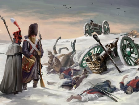 After Battle - hd, nepoleon, war, battle, video game, historical, cossacks ii