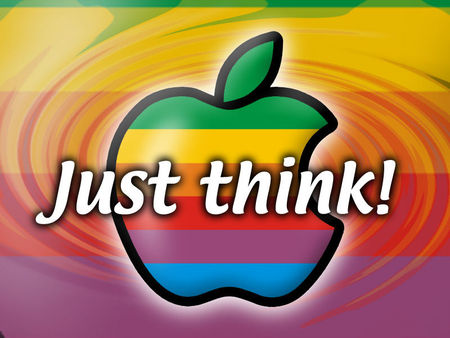 Just think! - think, system, technology, computers, internet, 3d, colors, apple, mac