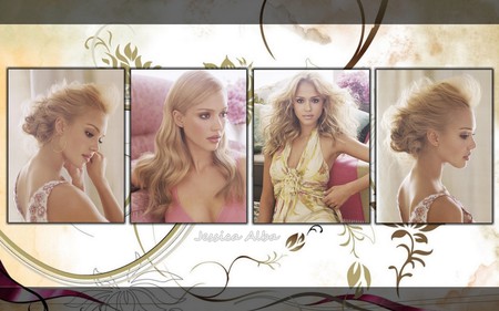 Jessica Alba - movie star, collages, beautiful, actress, blonde, hot, jessica alba