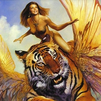 tiger and warrior princess