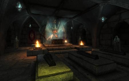 Oblivion - mysthic, mystical, myth, rpg, oblivion, widescreen, wds, occult, dragon, mystic, altar