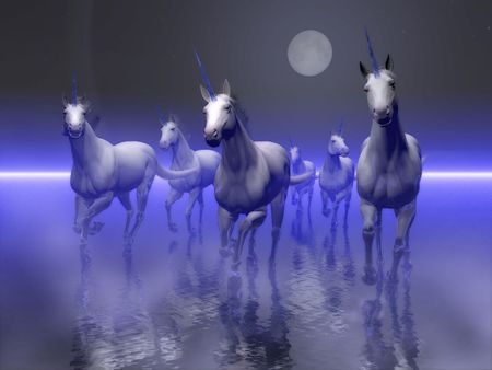 Mystical Unicorn !!!! - 3d-art, abstract, horse