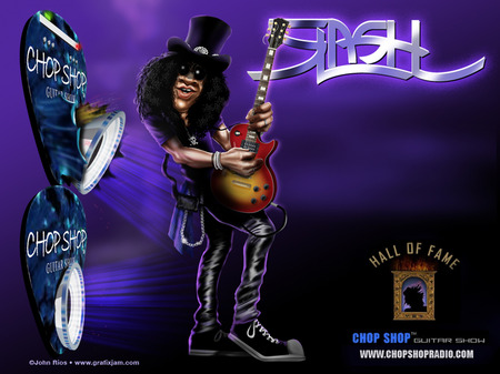 Slash - rock, background