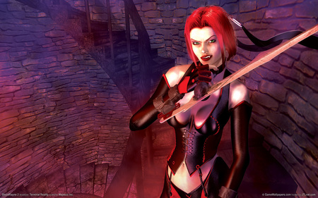 Bloodrayne - blade, blood, rayne, red