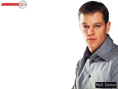 Matt Damon - will, hunting, jason, bourne, good