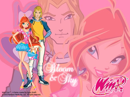 Bloom & Sky - winx club, bloom, love, sky