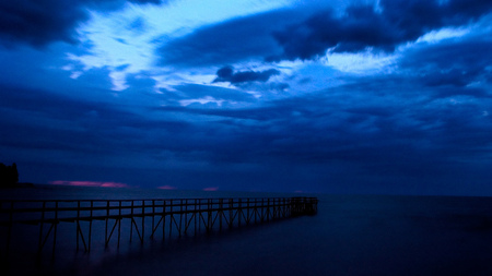 Clouds - dark, stage, blue, light