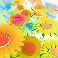 Digital gerberas