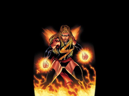 Ms Marvel - comic, female, ms, fantasy, marvel