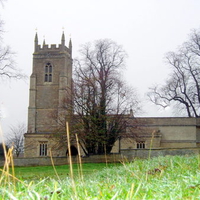 Warkton church.