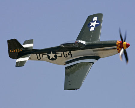 North American P-51D Mustang - fighter, north, american, usaf, mustang, ww2, war, p51