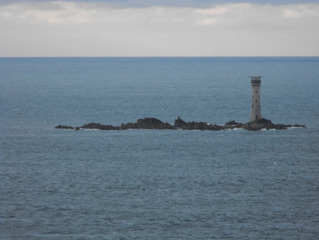 Lighthouse - lighthouse, landscape, sea, rocks