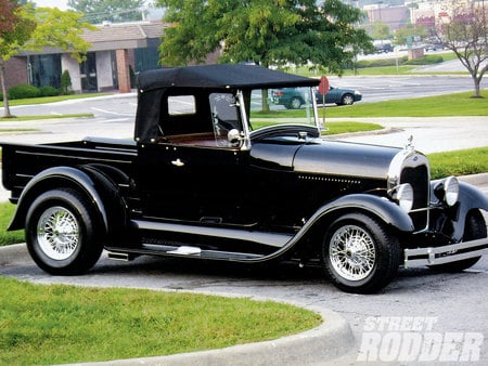 1929 ford roadster pickup - pickup, ford, 1929, roadster