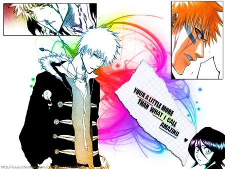 Ichigo and Rukia