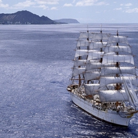 Sailing-Ship-In-The-Ocean