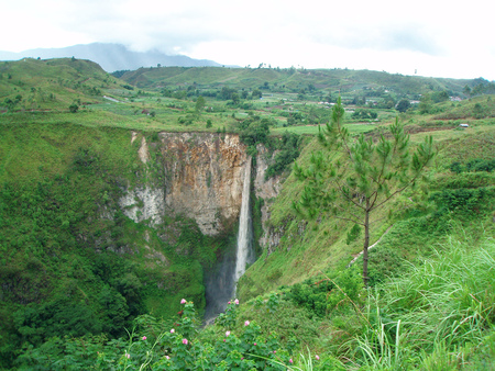 Raja Ampat, Indonesian Papua - nature, sky, landscape, trees, waterfalls, mountains