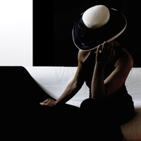Mysterious woman