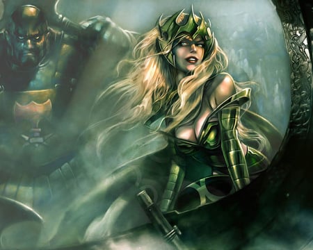 ULTIMATE ALLIANCE - girl, entertainment, ultimate alliance, fantasy, marvel, movie, action, fan art, video game