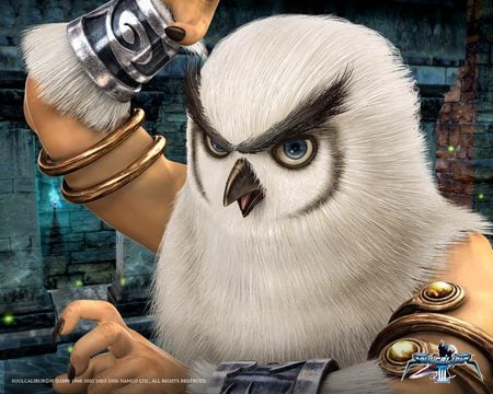 Eagle - fighter, soul calibur, warrior, eye, eagle, hd, face, adventure, video game