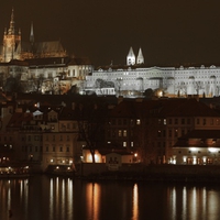 Prague, Castle at Night