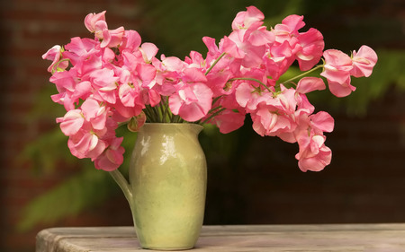 Bouquet of pink flowers - nature, bouquet, flower, pink