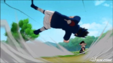 64 PALMS ARGH!!!! - sasuke, air palm, neji, 64 palms, narutoultimateninjastorm