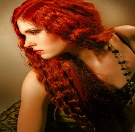 BEAUTIFUL RED HAIR - beauty, woman, pretty, red, hair, awesome, lovely, model