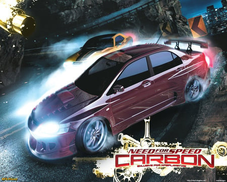 NFS CARBON - fast, race, to, time